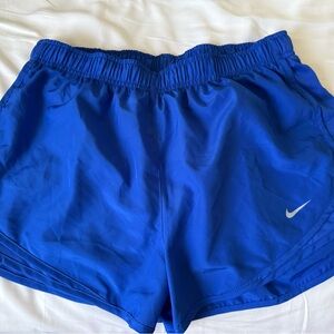Nike Women's Vibrant Blue Athletic Shorts